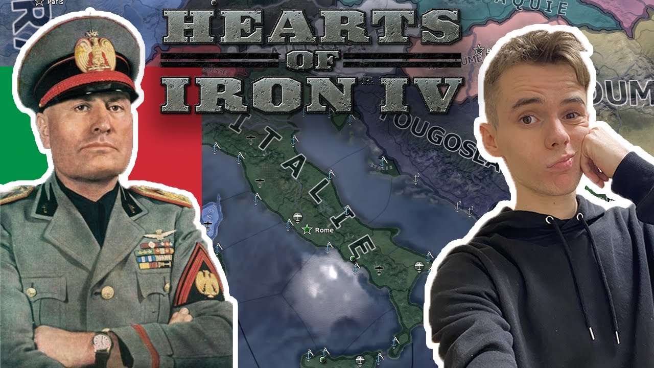 HOI4 FR: PARTIE AVEC L'ITALIE SUR LE DLC 