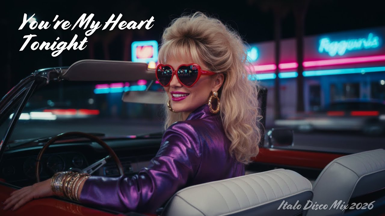 You’re My Heart Tonight (Official Mix)  Best Italo Disco 2026