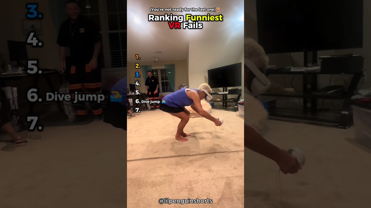 Ranking Funniest VR Fails 😭💀