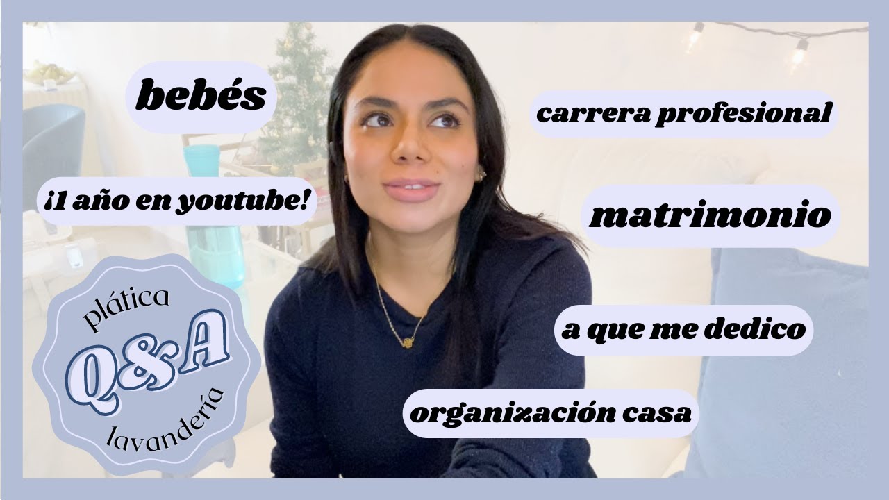 RESPONDO A TODAS SUS DUDAS: mi trabajo, ¿tendremos hijos?, consejos de youtube, matrimonio y más