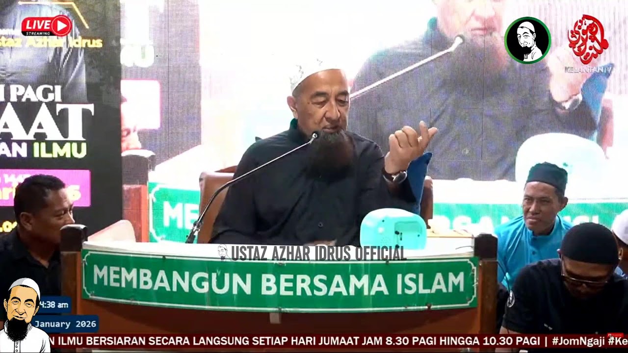 🔴LiveUAI 30/01/2026 Kuliah Dhuha Jemputan - Ustaz Azhar Idrus