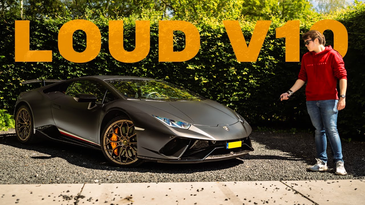 Одолжил у друга Stealth Lamborghini Huracán Performante