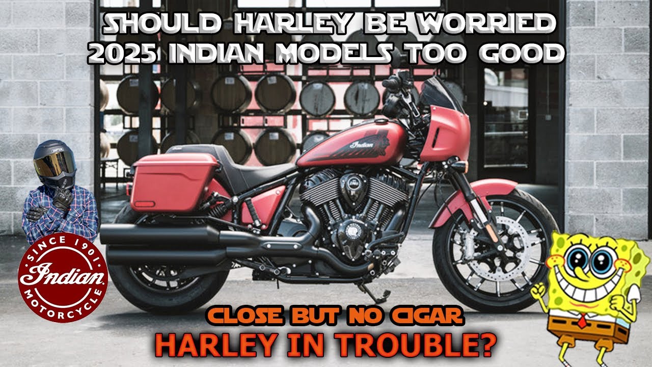 2025 Indian Demo Event Bikes, Should Harley be Worried?? My Thoughts