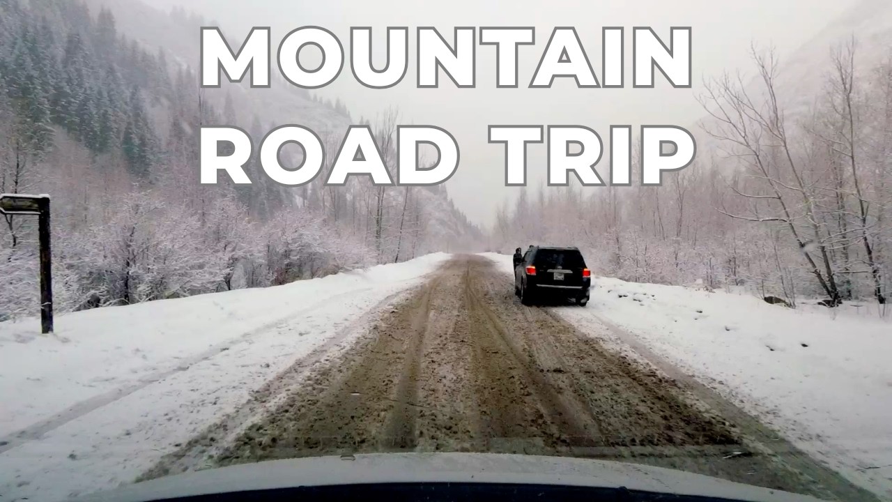 Driving Through Snowy Mountains | Real Life POV