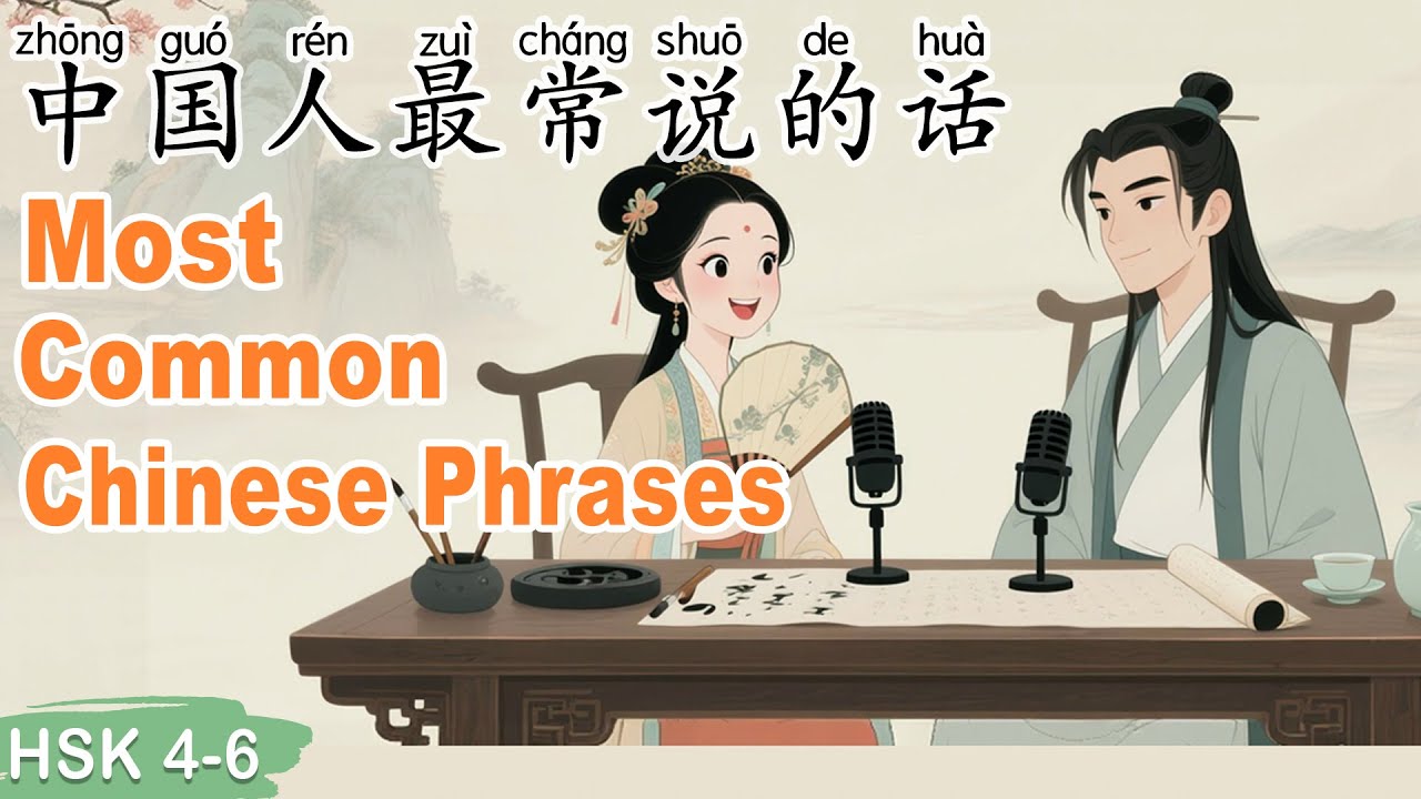 HSK 4–6 | Изучите самые распространенные фразы, которые произносят китайцы #китайскийподкаст