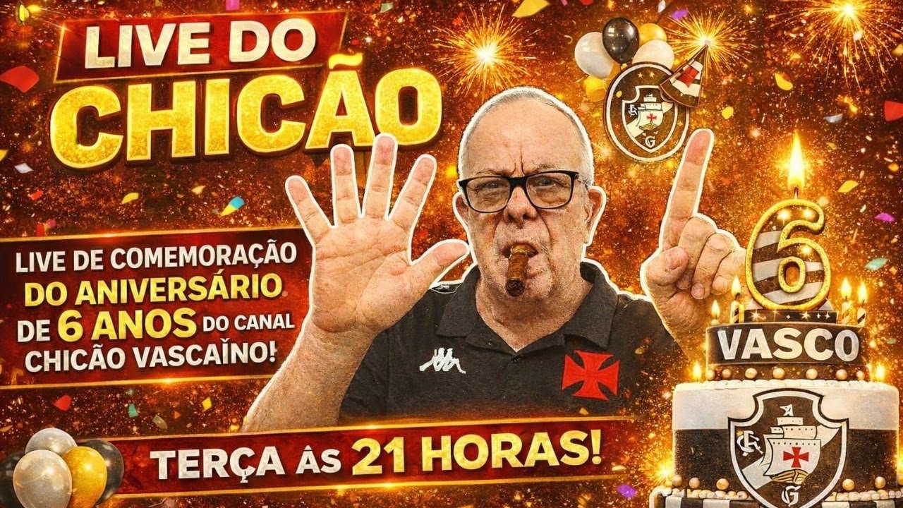 ANIVERSÁRIO 6 ANOS DO CANAL | LIVE DO CHICÃO