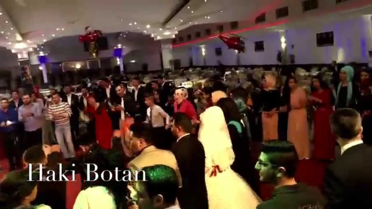 Haki Botan, Bingöl gençlerinden Süper  Halay. Velbert Gözde dügün salonu 2015  almanya bingöl