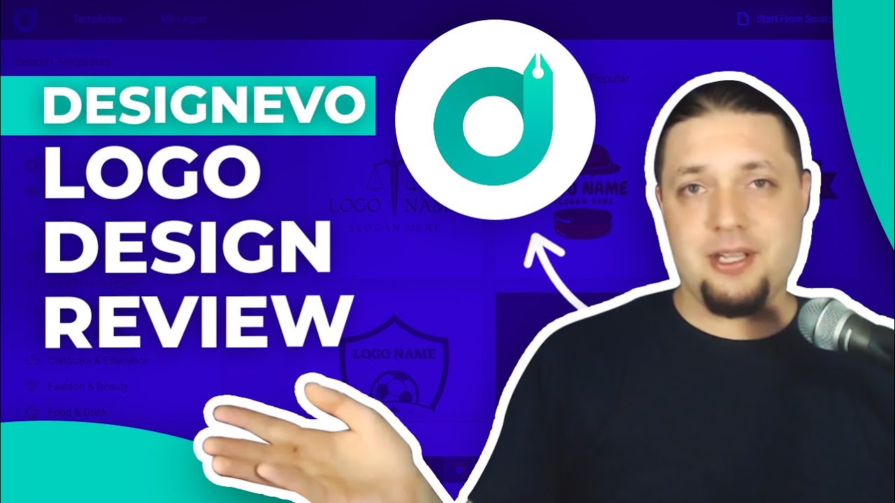 DesignEvo Logo Maker Review + Easy Tutorial [Make a FREE LOGO]