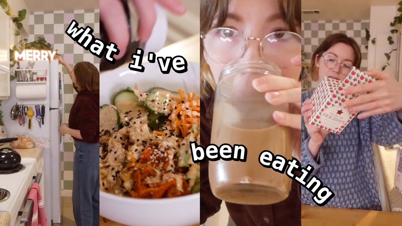 what I’ve been eating 🌱 vegan ☕️🥧 holiday season is upon us…
