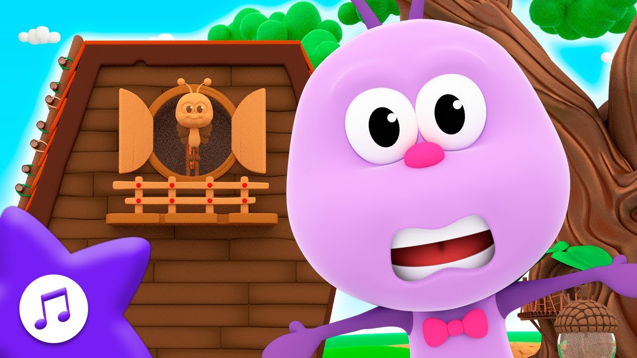 Aprende las Horas | Hickory Dickory Dock 🌈 CANCI&Oacute;N INFANTIL | Bichikids en espa&ntilde;ol