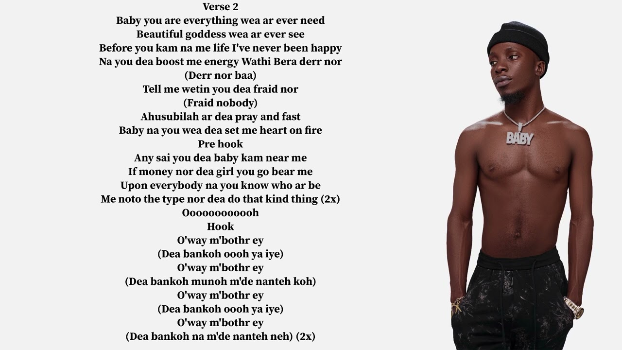 ApreeL O’way Official lyrics  (updated)