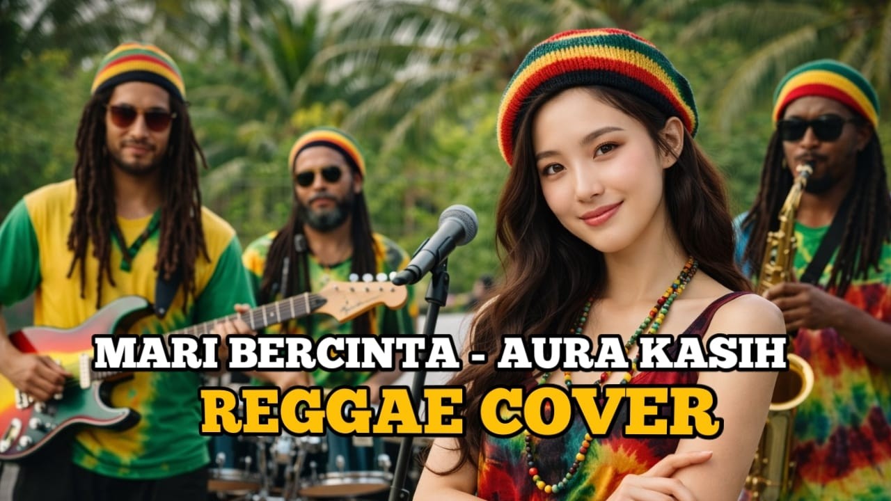 MARI BERCIINTA - AURA KASIH (REGGAE COVER)