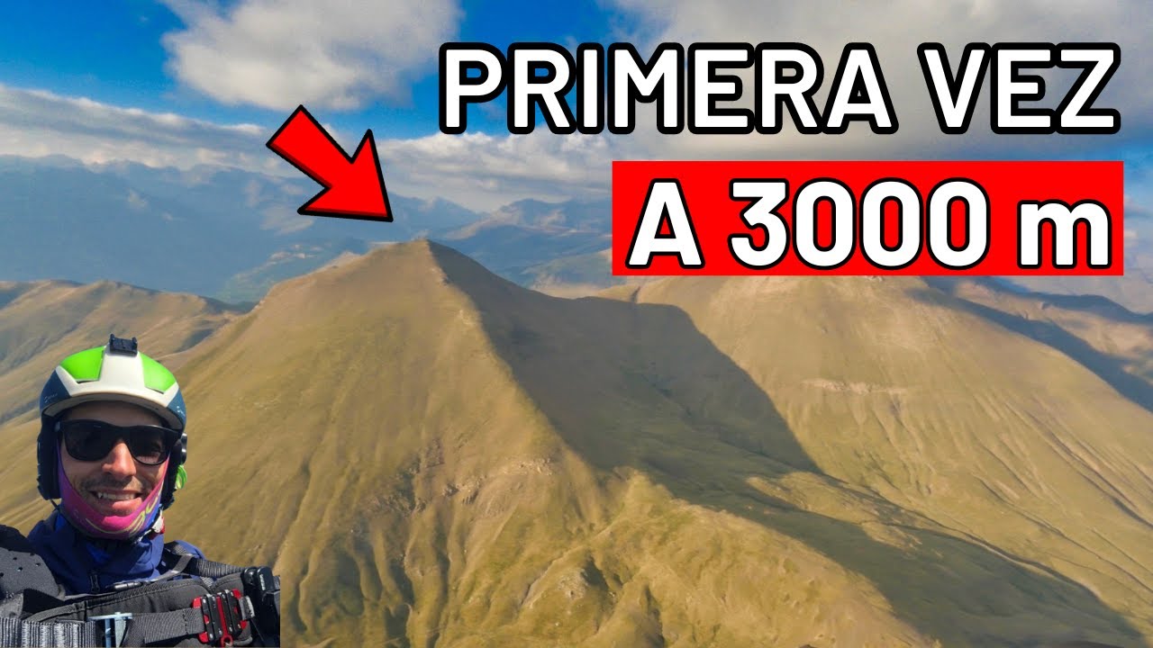 En Castejón de Sos VOLANDO a 3000 metros - Pirineos ParaVlog 4