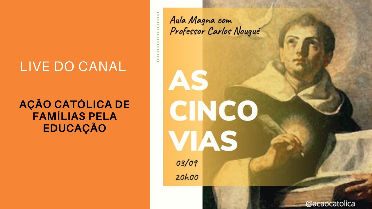 As Cinco Vias de Santo Tomás - Live (05/09/2020)