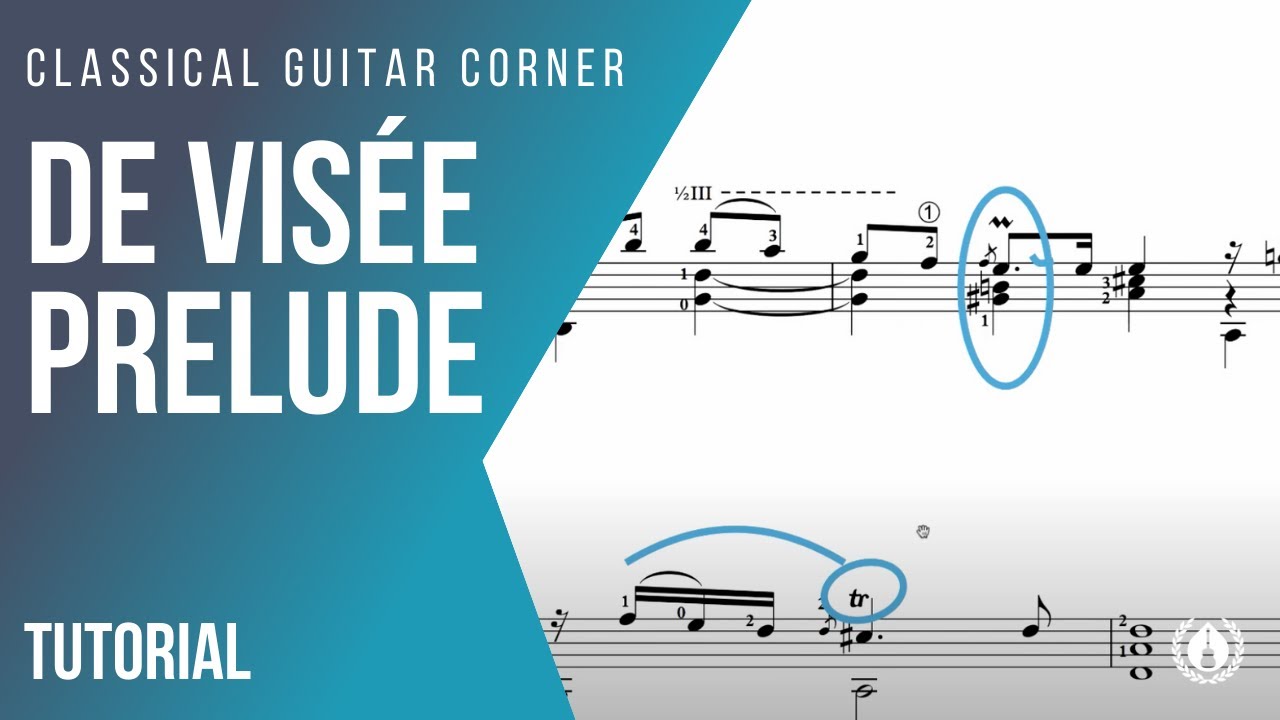 Prelude by Robert De Visée - Classical Guitar Lesson