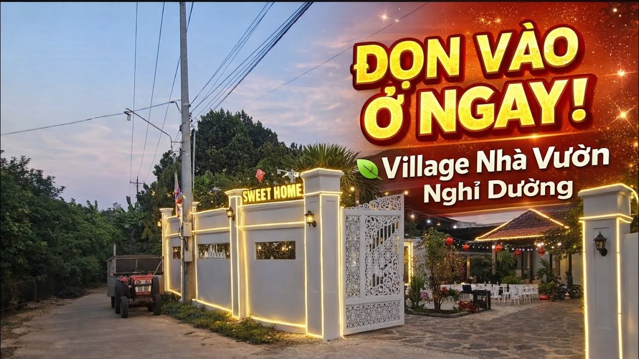 Bán nhà vườn nghỉ dưỡng dọn vào là ở ngay tại gia kiệm đồng nai ai thấy củng mê.