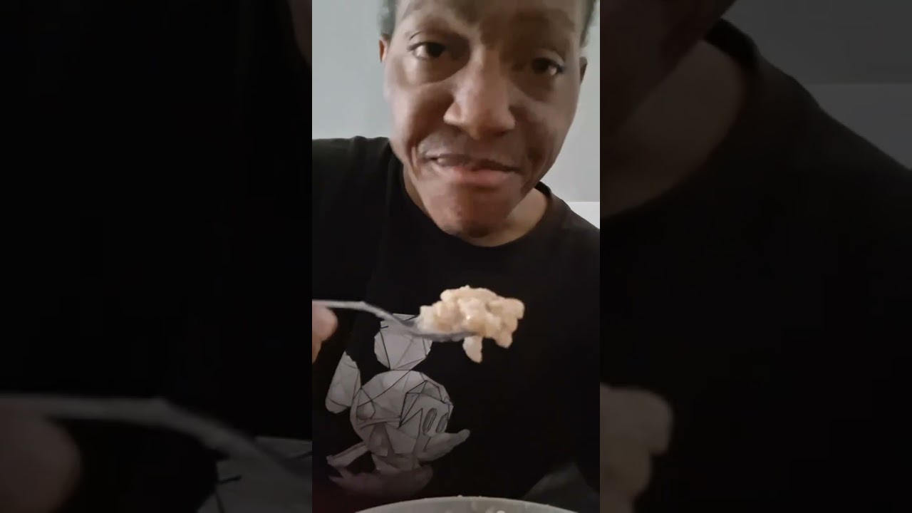 Eating trixs cereal silly rabbit trixs are for kids With oatmeal 