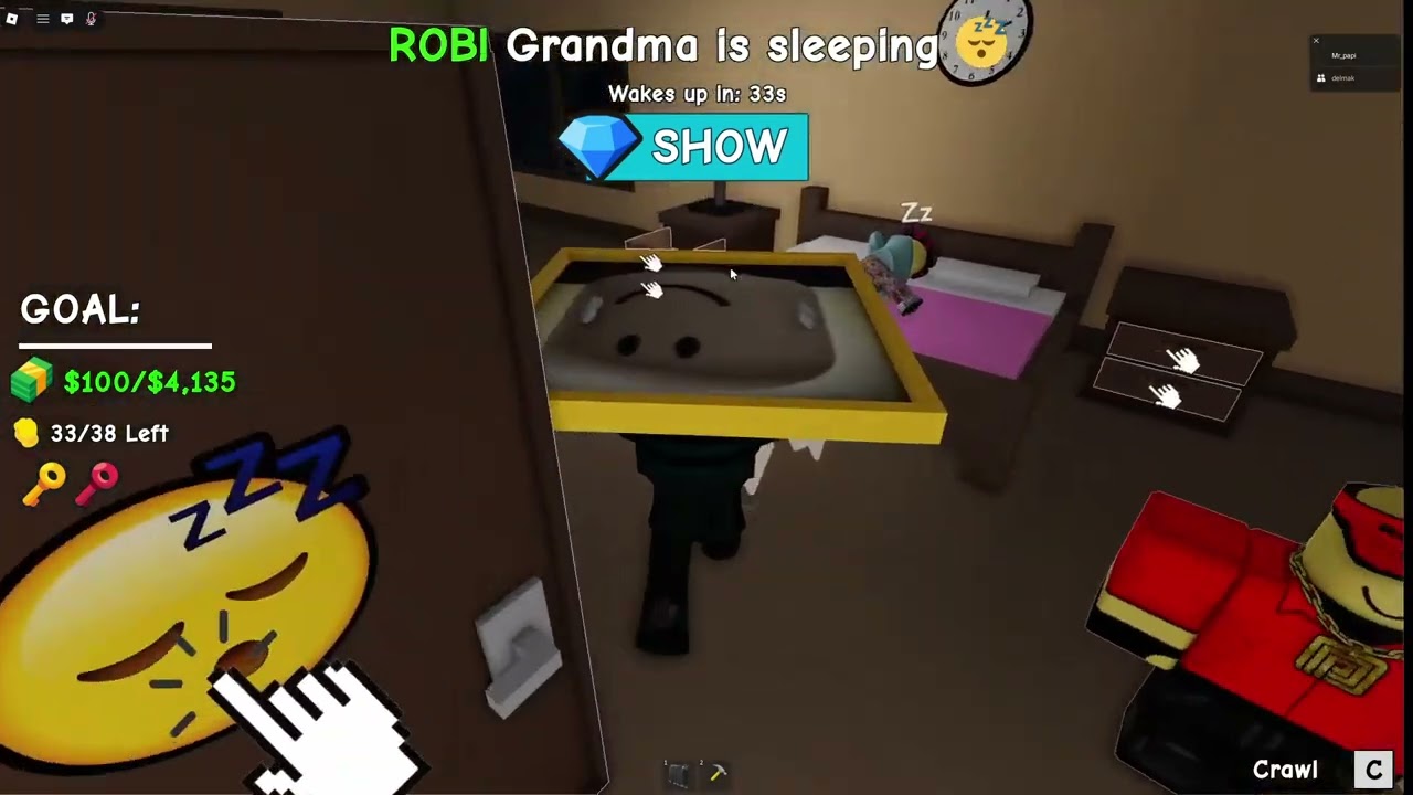 gramy w rob the house z delmą