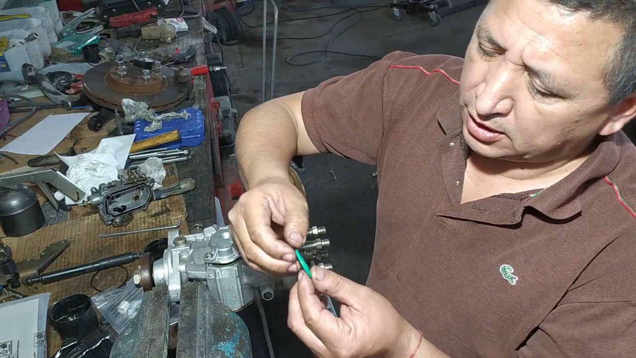 Reparación de Perdidas de Combustible Bomba de Inyección Rotativa BOSCH  VE4  DVEP4....