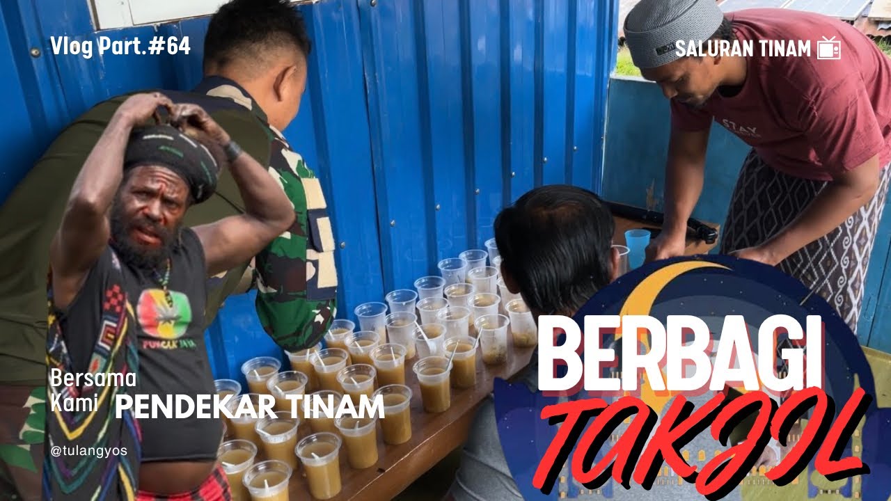 PART 64 KAKA MORO SUDAH MEMAKAI BULUS, KITA SIAP-SIAP BERBAGI TAKJIL DI BULAN SUCI RAMADHAN