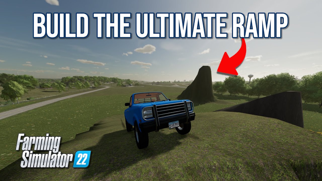 BUILD the ULTIMATE RAMP! | Farming Simulator 22 | Tutorial Series