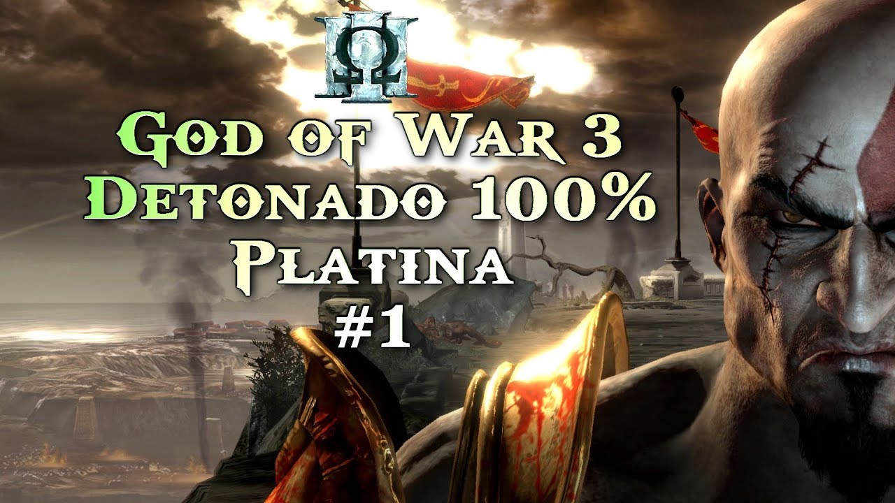 God of War 3 | Detonado 100% Platina | Parte #1 - O Fim do Cavalinho de Água e de Poseidon