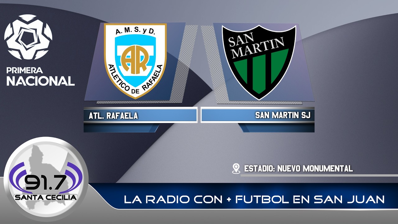 PRIMERA NACIONAL 2026: ATLÉTICO RAFAELA VS. SAN MARTIN DE SAN JUAN