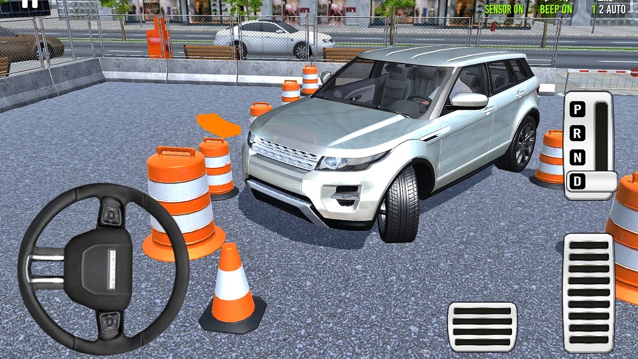 New Parking-School 2026: Realistic Range Rover Parking Multi-Levels Parking License Android Gameplay