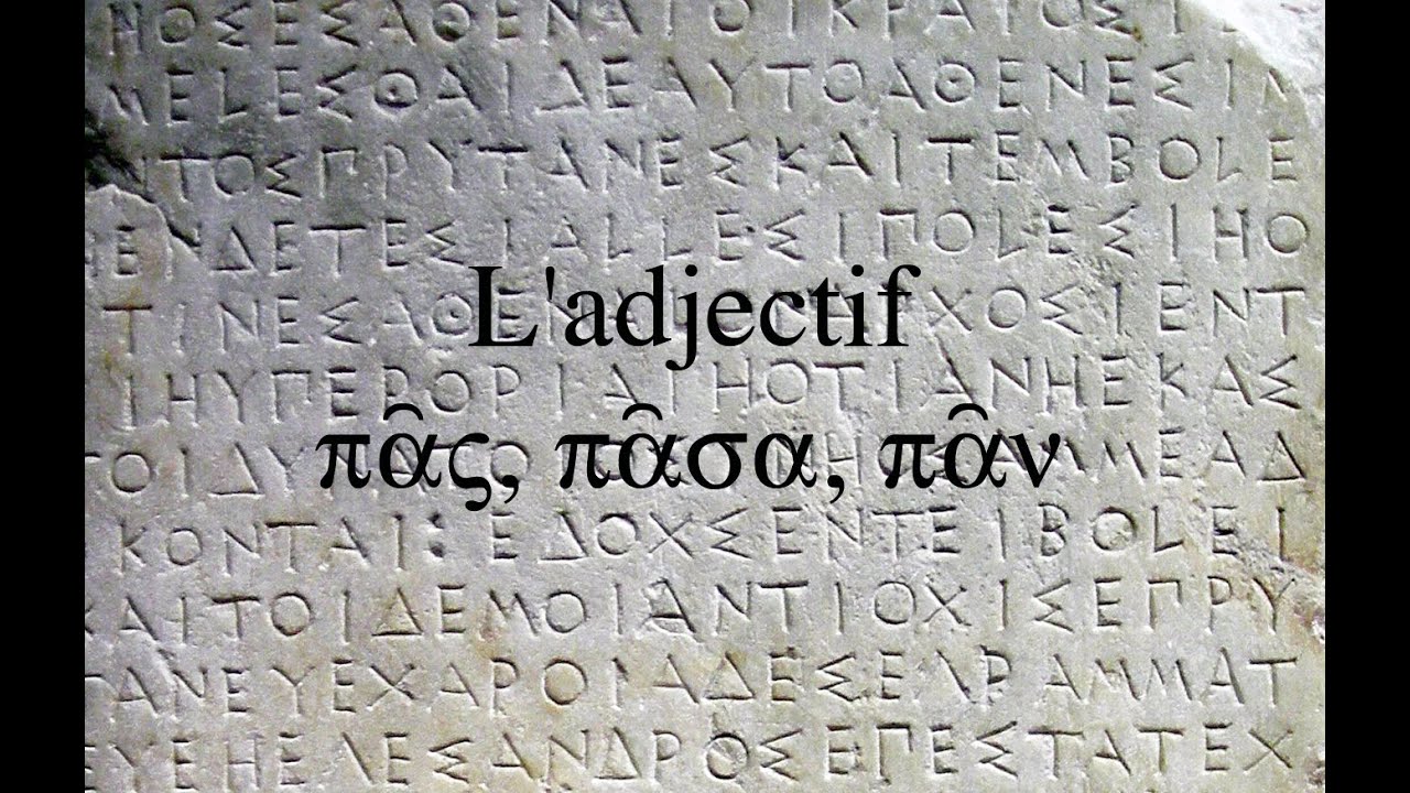 L'adjectif pas, pasa, pan
