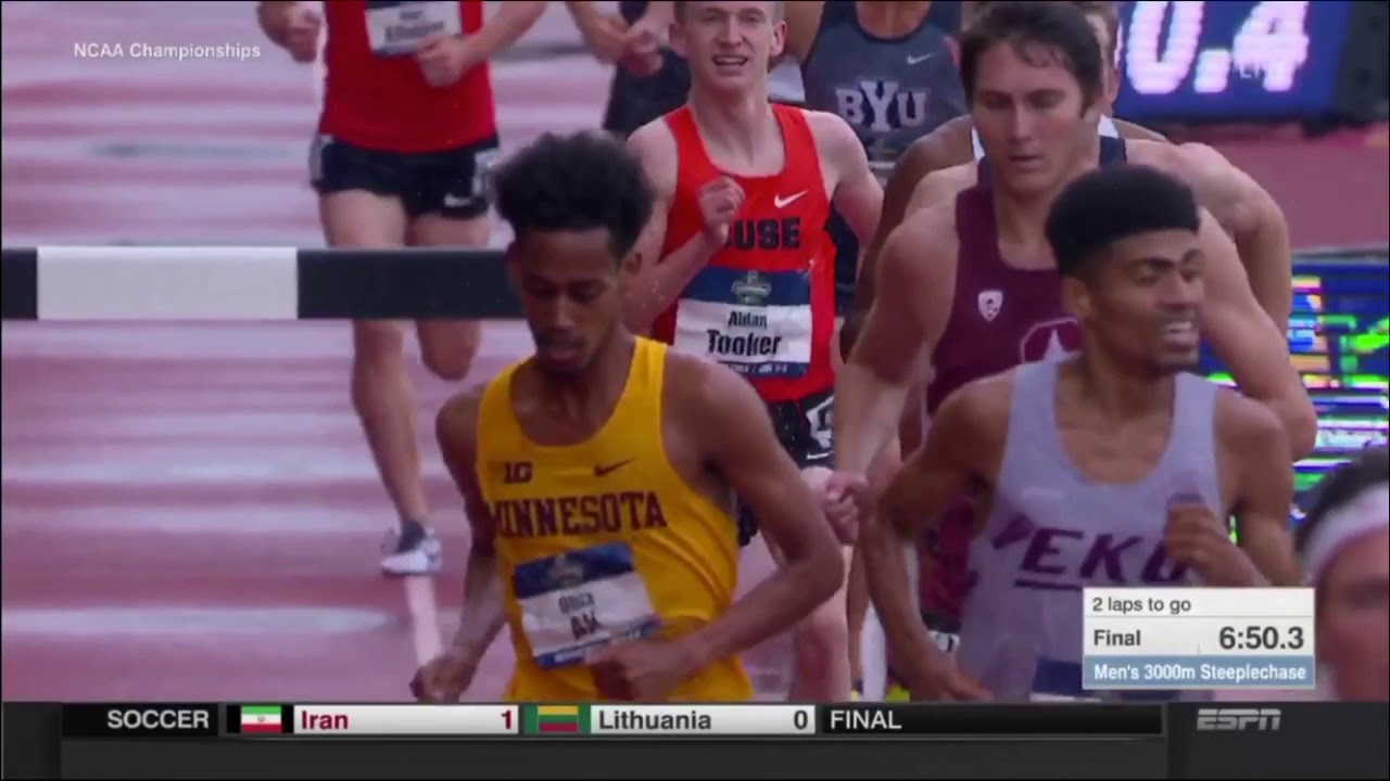 2018 NCAA Track Championships Men’s 3000m Steeplechase Final