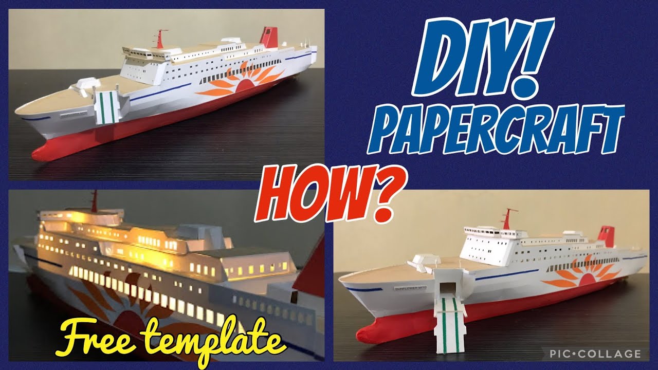DIY Papercraft Tutorial - MOL Sunflower Mito [FREE template]