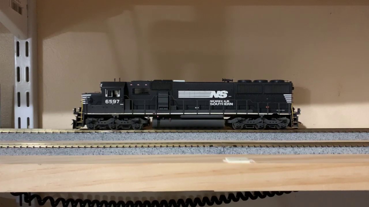 Athearn RTR SD60 LED Headlight/Ditchlight Lighting & Speaker Profile