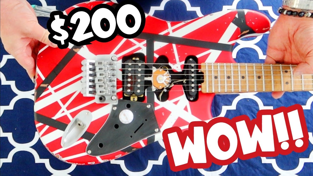 В восторге от подарка FIREFLY за 200 долларов в честь Frankenstein Frankenstrat Эдди Ван Халена. ...