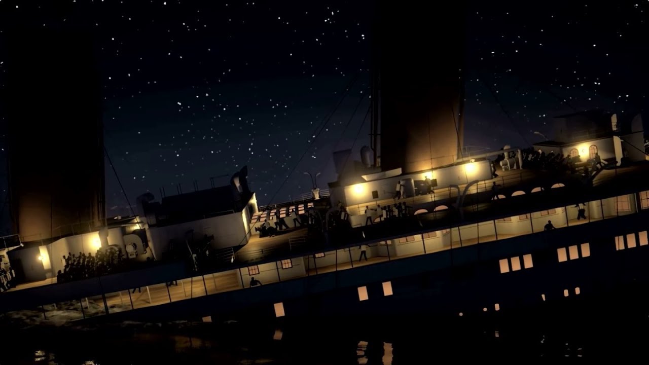 UnrealEngine 4 - Incredible Eerie Titanic Sinking Scenes... (2018/2019)