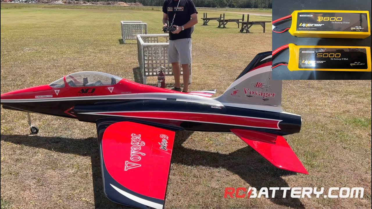 MIchael Wargo Flies The Top RC Model Voyager RC Jet with K260 Turbine
