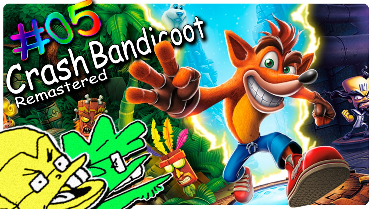 Isso não era jogo pra CRIANÇA!? - Crash Bandicoot Remastered #5