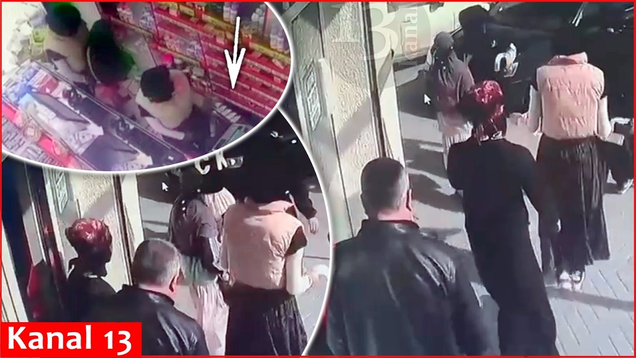 Hicab bağlayıb marketi talayan qadınlar SAXLANILDI- ANBAAN VİDEO