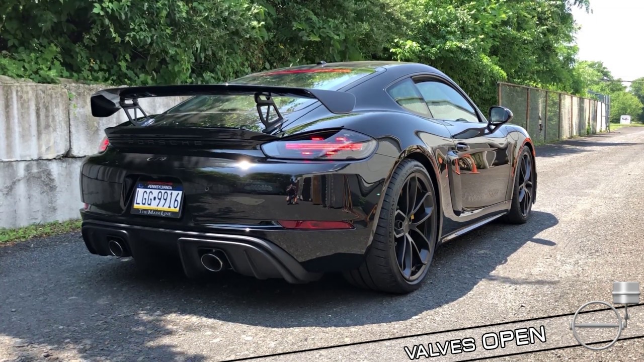 SOUL | Porsche 718 GT4 with Competition Headers + Competition Over Axle Pipes