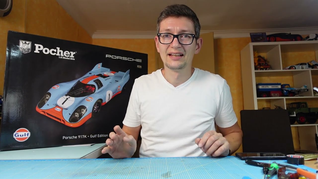 UNBOXING Pocher Porsche 917K Full Kit