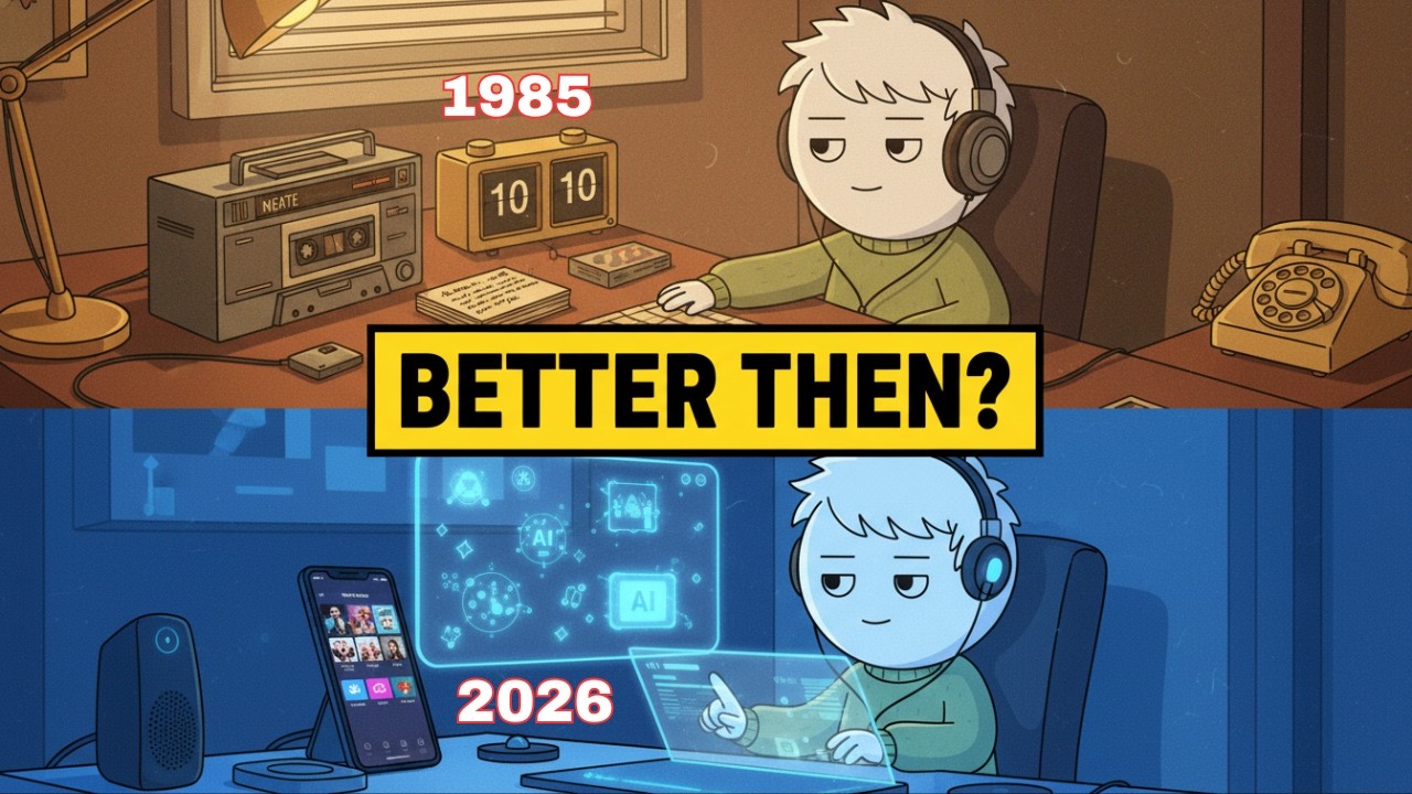 Gen X vs Gen Z Cassette Tapes vs AI Was Life Bette