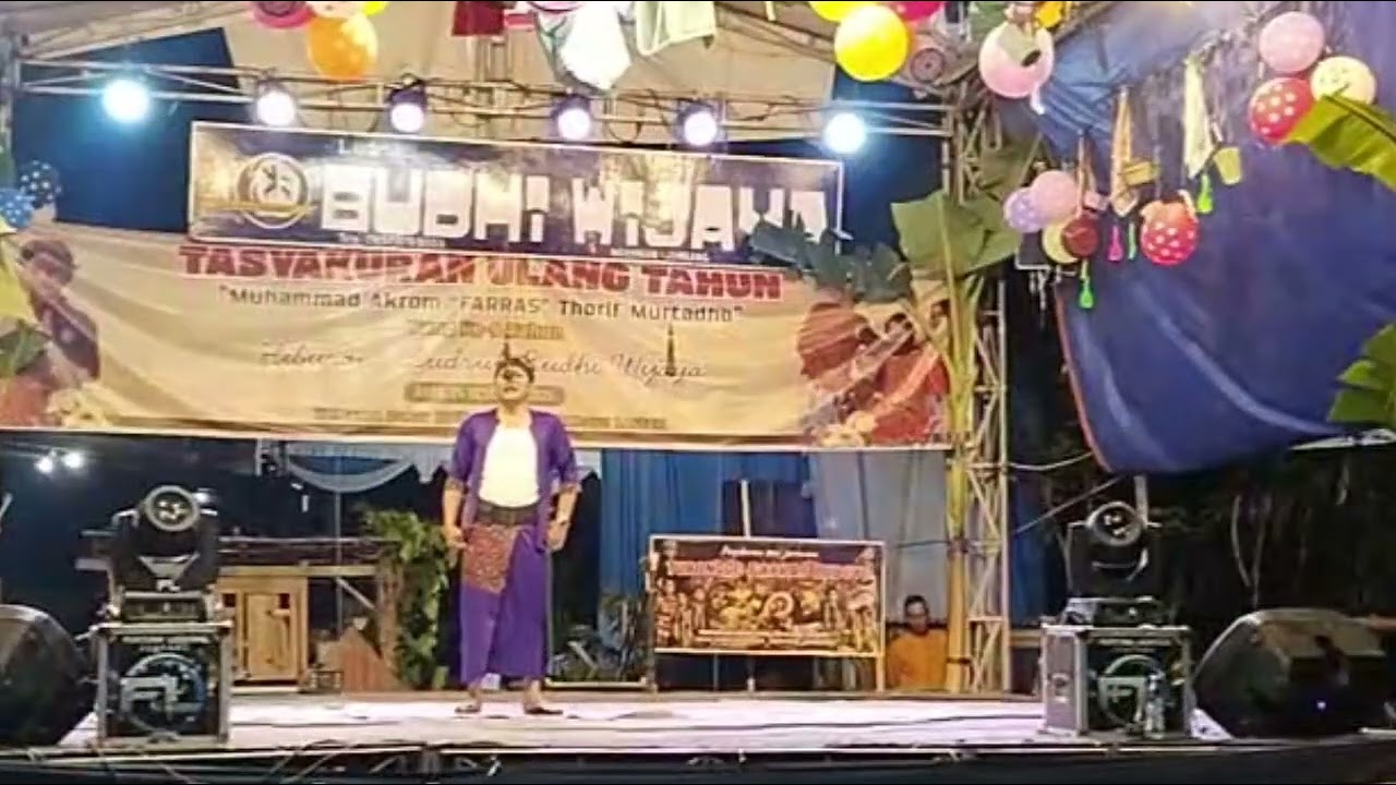 Ludruk BUDHI WIJAYA PENTAS di Asemgede Ngusikan Jombang