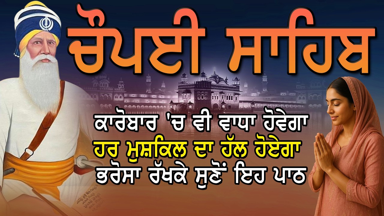 Chaupai Sahib | Chopai Sahib Nitnem | Gurbani | guru | ਚੌਪਈ ਸਾਹਿਬ | ਚੌਪਈ ਨਿਤਨੇਮ | Chaupai | Vol- 19