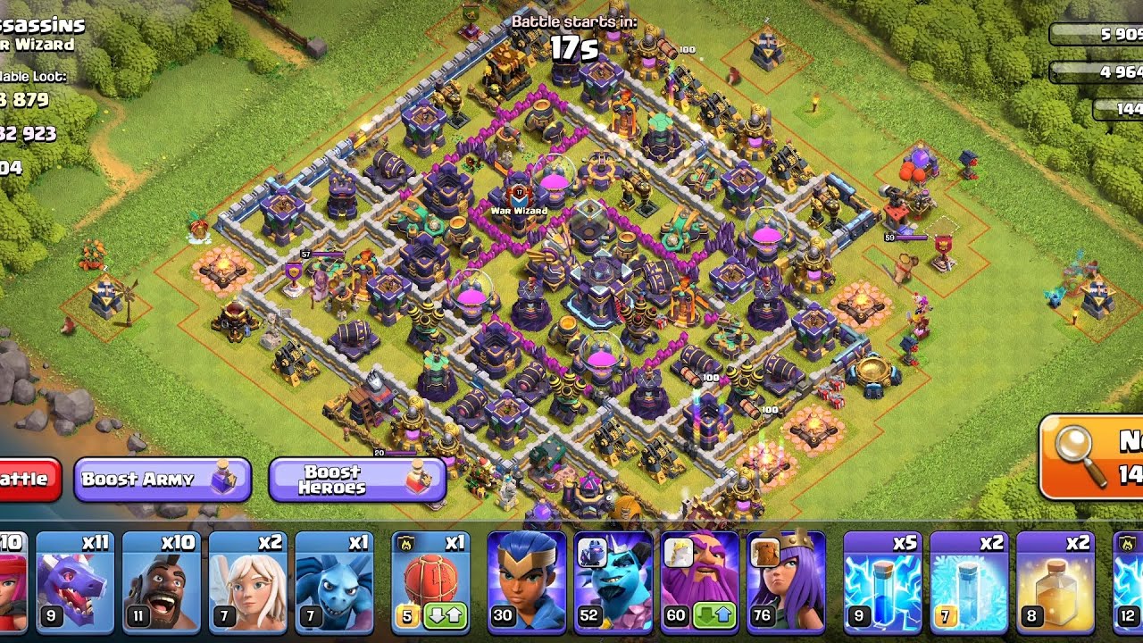 Bro Got Every Level of Walls 💀 TH15 Base Destroyed💥