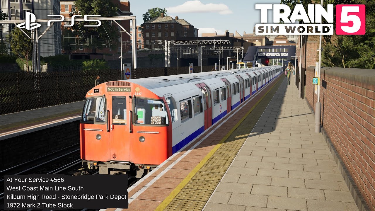 TSW5 PS5 At Your Service #566: West Coast Mainline South, Kilburn High Road - Stonebridge Park Depot