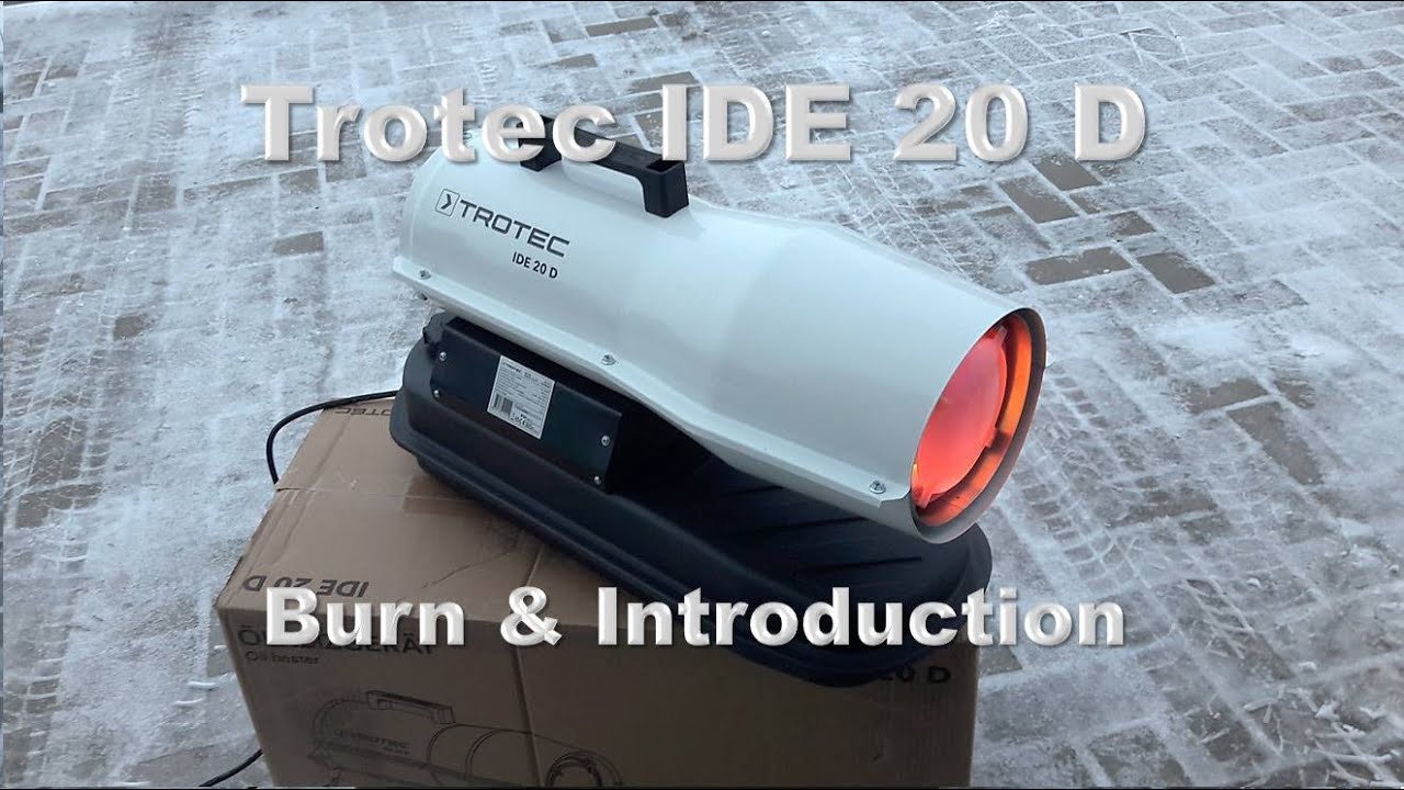Trotec IDE 20 D Burn and Introduction