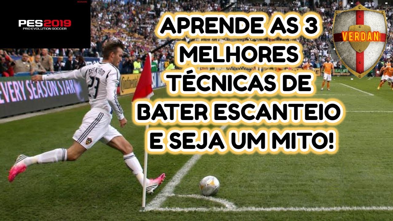 TUTORIAL ESCANTEIOS PES 2019! As Melhores Formas De Estufar As Redes Adversárias