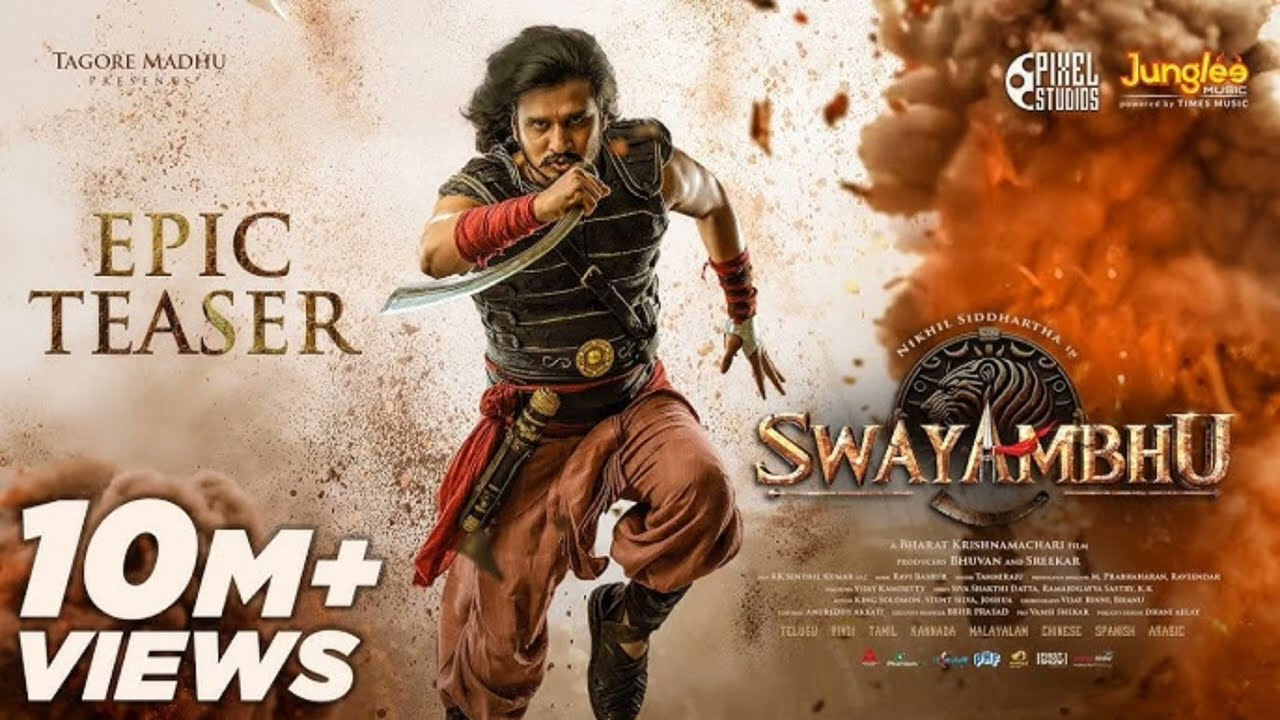Swayambhu - Epic Teaser (Hindi) | Nikhil Siddhartha | Samyukta | Nabha | Bharat | Ravi Basrur