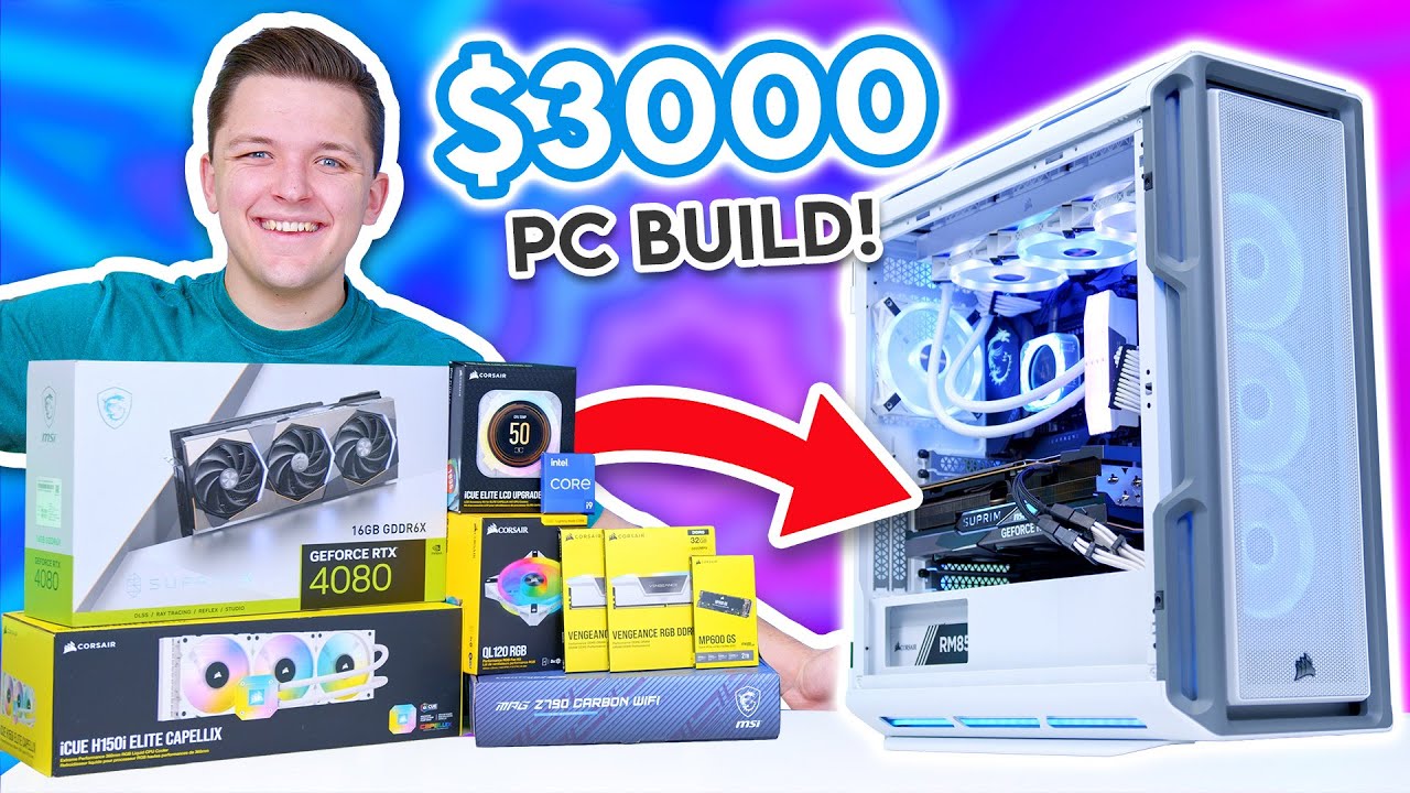 Awesome $3000 Gaming PC Build 2022! [Full Build Guide ft. RTX 4080 & i9 13900K]