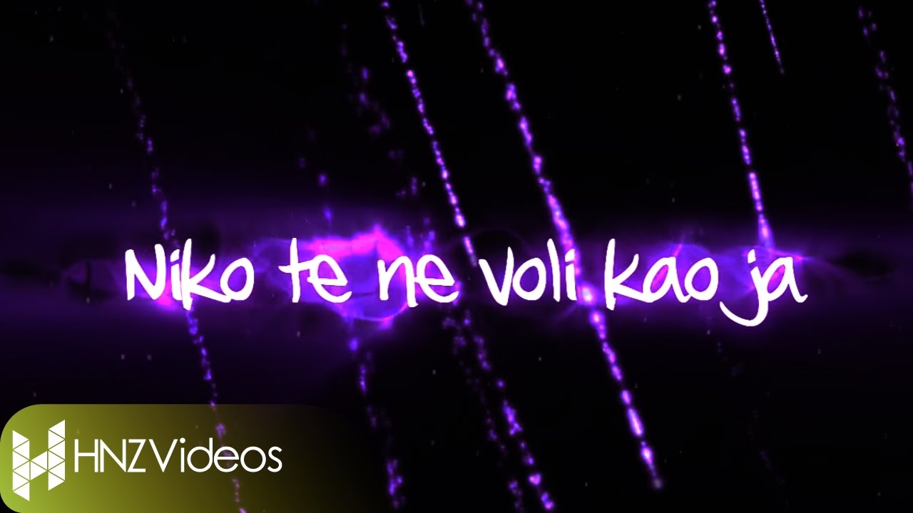 Mr.Black - Niko te ne voli kao ja (Official Lyric Video)