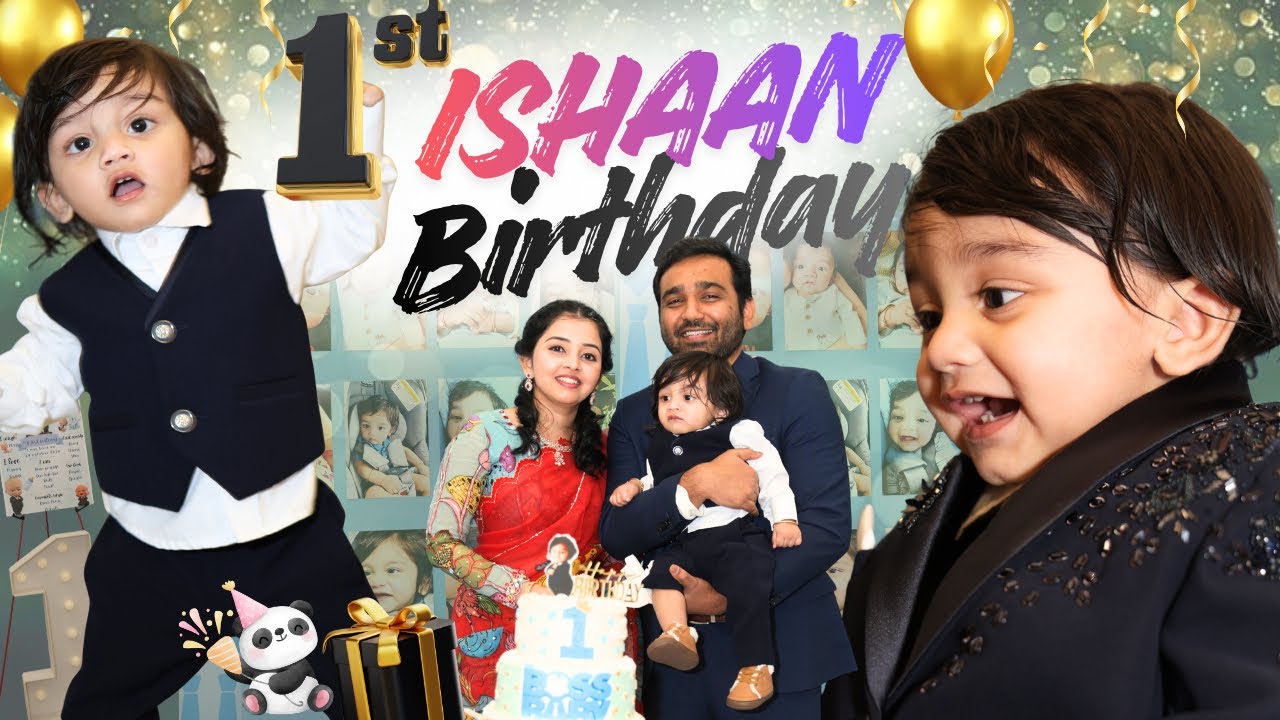 Ishaan Turns ONE 🎂 | Beautiful 1st Birthday Celebration | @Guruclicks_photography 